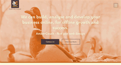Desktop Screenshot of ambercouch.co.uk